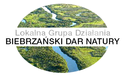 Logo Lokalna grupa działania biebrzański dar natury