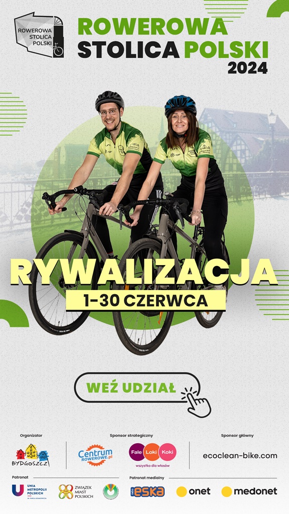 plakat - rowerowa stolica Polski