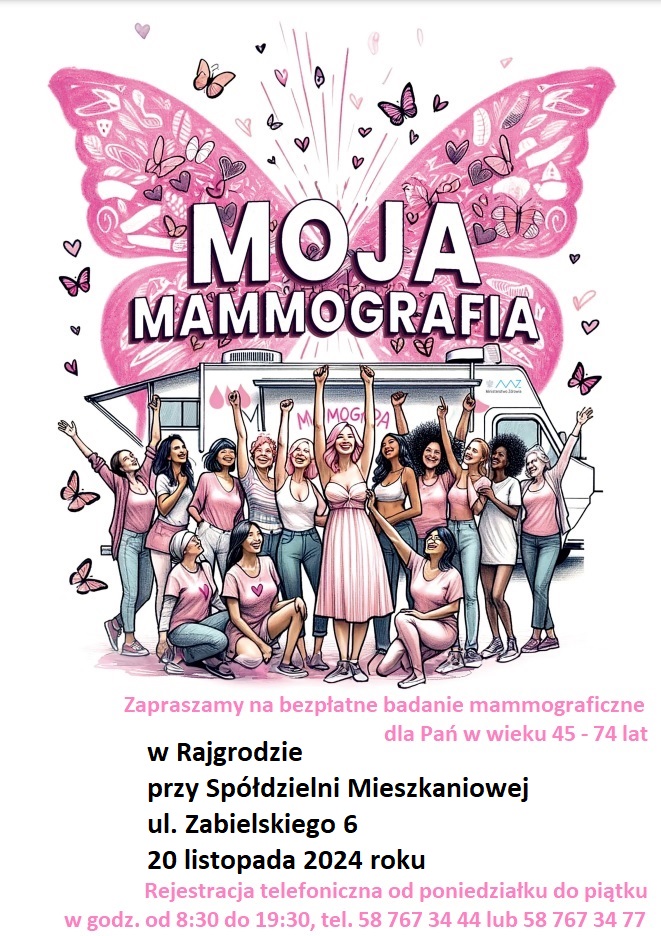 Plakat - mammografia