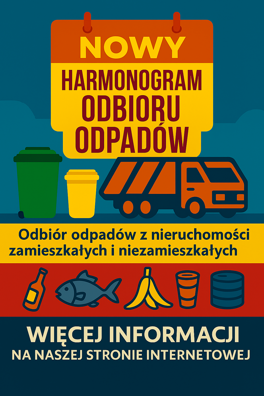 Informacja dla Mieszkańców (Nowe zasady odbioru odpadów na terenie gminy Rajgród)
