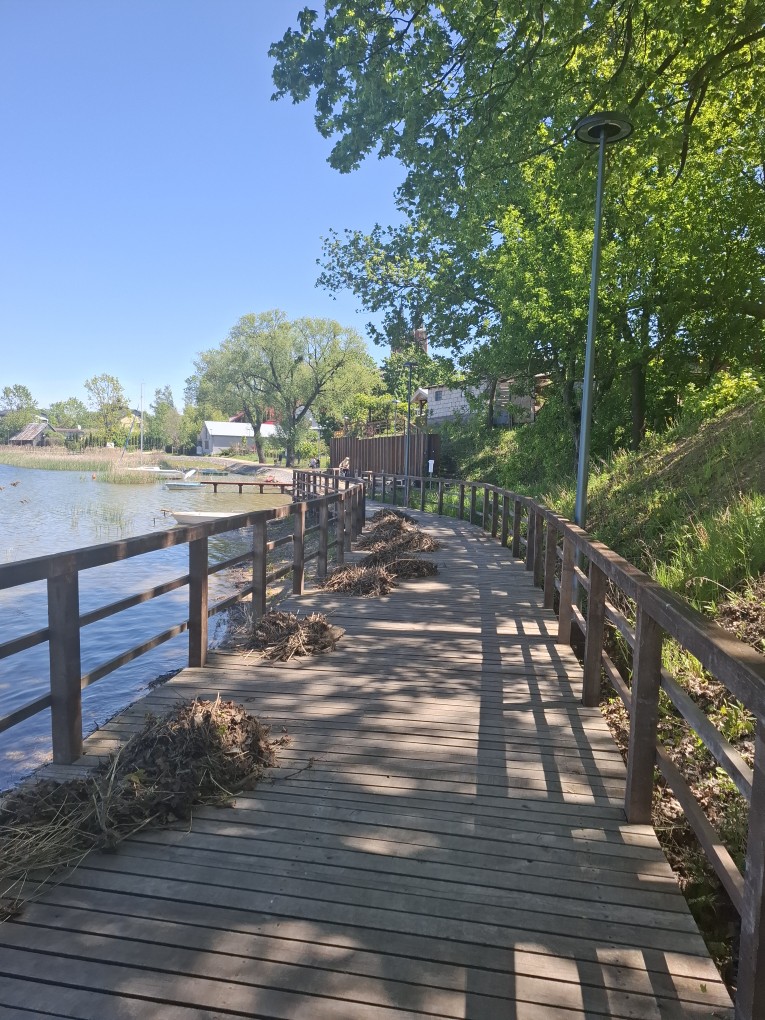 sprzątanie jeziora