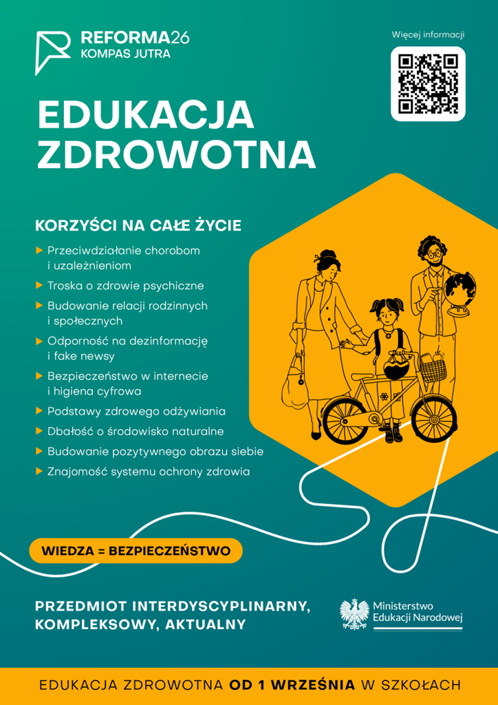 edukacja zdrowotna - plakat